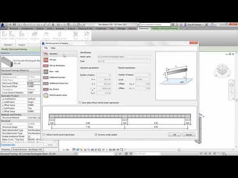 Revit Structure   16 Reinforcement  16 Rex Beams