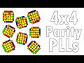 4x4 PLL with Parity Algorithms (With Fingertricks)