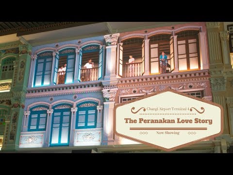 Changi Airport Terminal 4 - The Peranakan Love Story