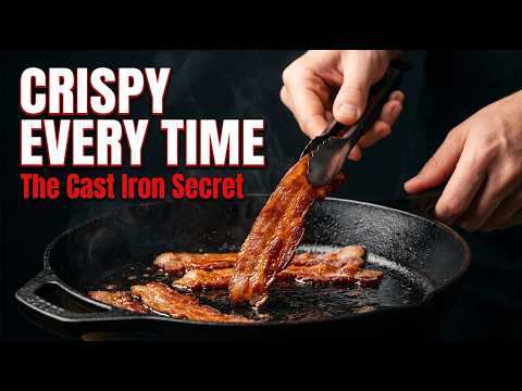 How to Make Perfect Cast Iron Skillet Bacon! – The Simple Guide to Crispy Bacon Every Time