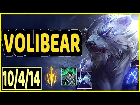 VOLIBEAR VS LEE SIN - 10/4/14 KDA JUNGLE GAMEPLAY CHALLENGER I