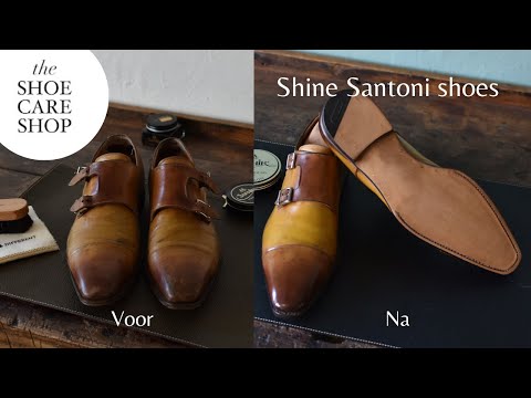 How to: shine Santoni shoes  | Saphir Médaille d'Or shoe care guide