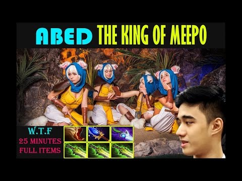 ABED - Top 1 America's Ladder and First 9K MMR Philippines - God of Meepo Dota 2