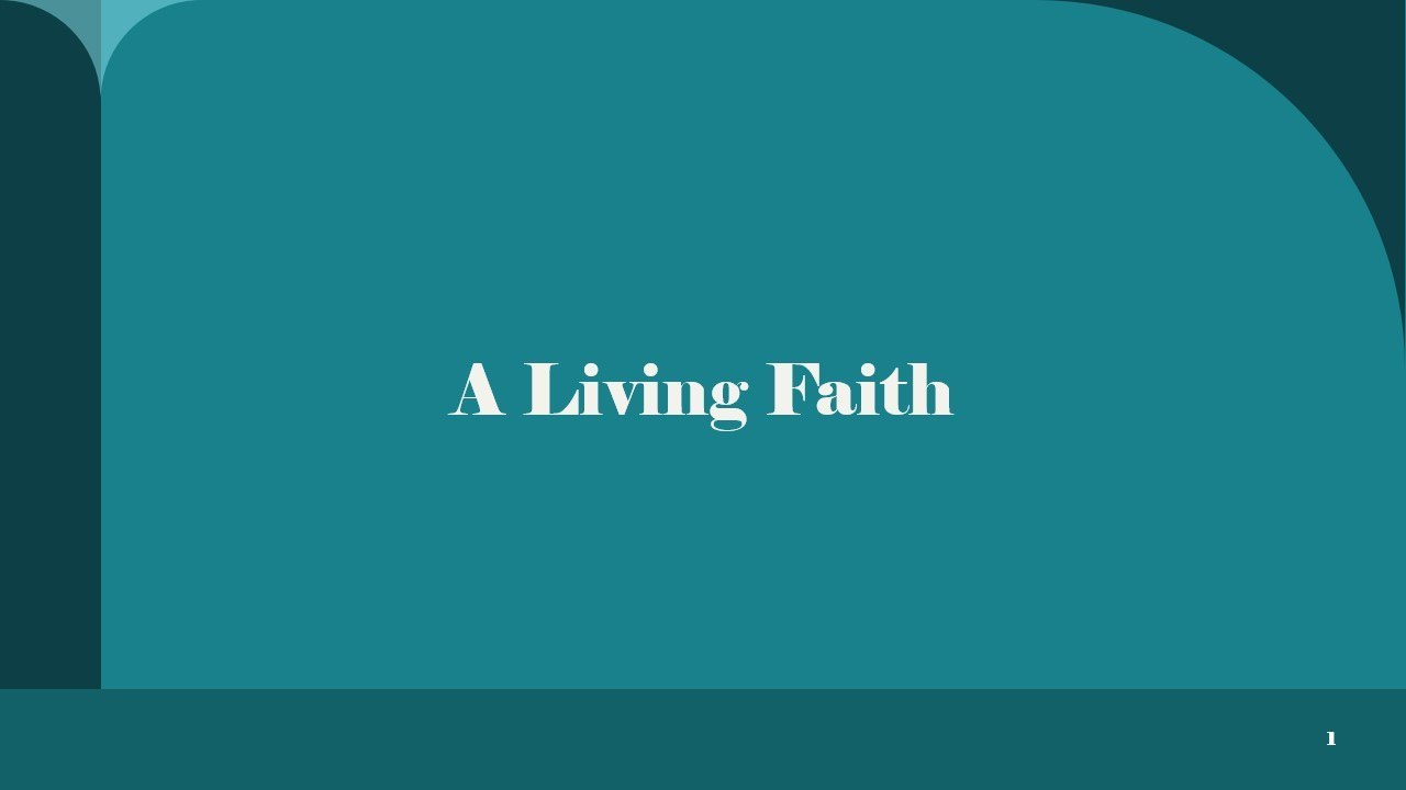 A Living Faith - Stu Osborne