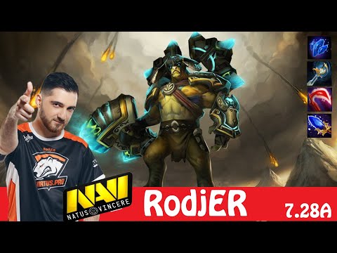 [DOTA 2] Na'Vi.RodjER the ELDER TITAN [OFFLANE] [7.28A]