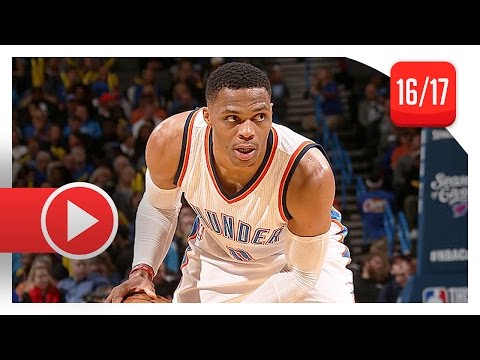 Russell Westbrook Full Triple-Double Highlights vs Rockets (2016.12.09) - 27 Pts, 10 Ast, 10 Reb