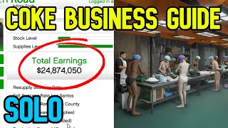 Gta 5 Cocaine Business Solo Guide - How to Make Money With Coke Business