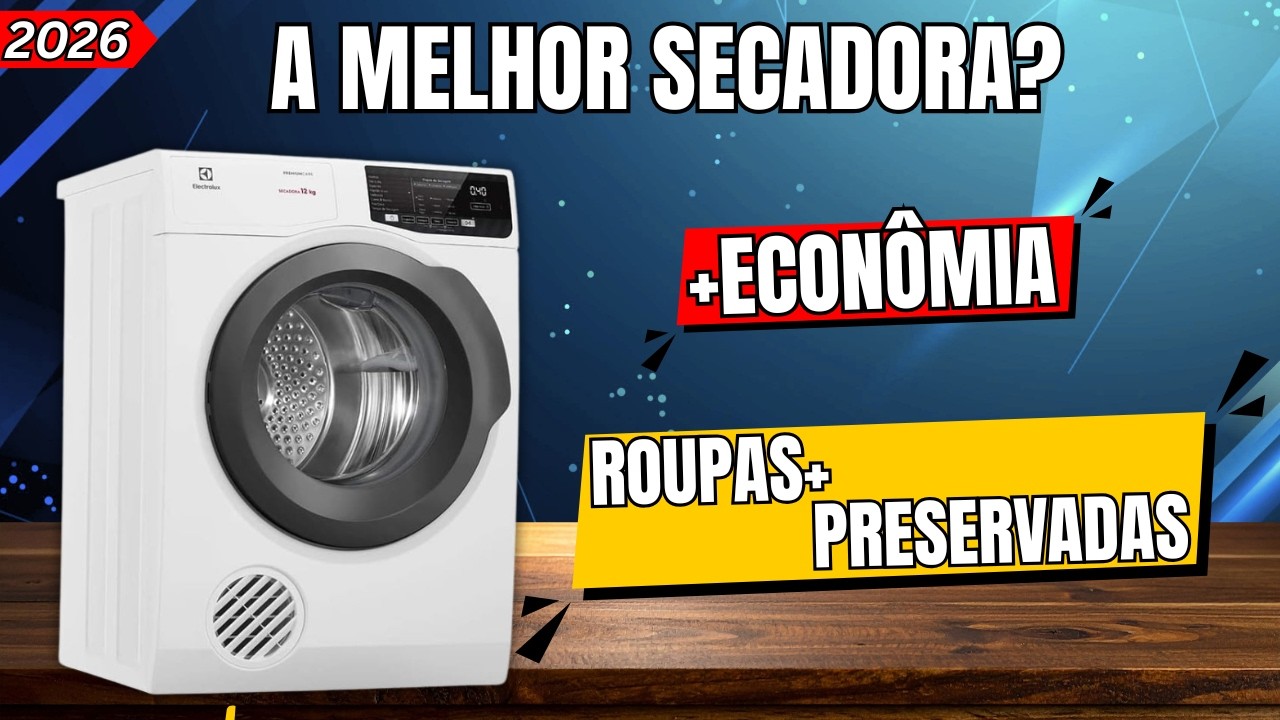 Electrolux SFP12: A Melhor Secadora de Roupas 12KG de 2026? RESENHA COMPLETA