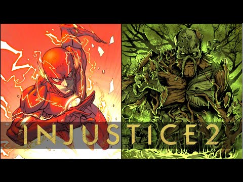 Facing the Best SWAMP THING With Flash!