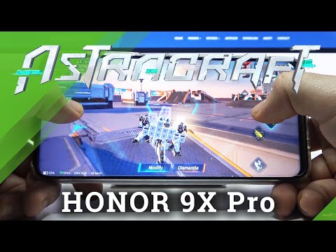 Astracraft Gaming Test on Honor 9X Pro  – High Graphics Possibilities