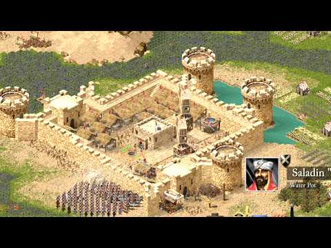 Stronghold Crusader DE - Mission 46 NIGHTMARE | Crusader Trail