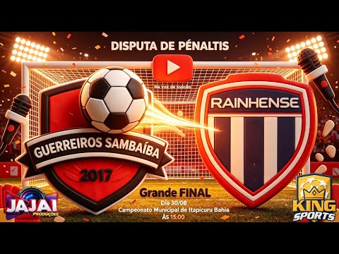 DISPUTA DE PÊNALTIS  DA GRANDE FINAL DO CAMPEONATO MUNICIPAL ITAPICURU-BA O RAINHENSE É CAMPEÃO 🏆