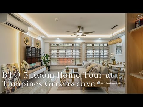 BTO 5 Room Home Tour at Tampines Greenweave