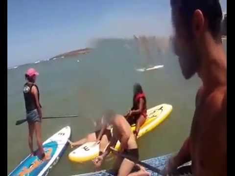 Trabalho de stand up paddle, Educação Física 2013/1 Multivix