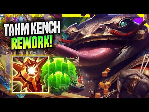 CHALLENGER NEW TAHM KENCH REWORK SUPPORT GAMEPLAY! - Challenger Plays Tahm Kench Support vs Thresh!