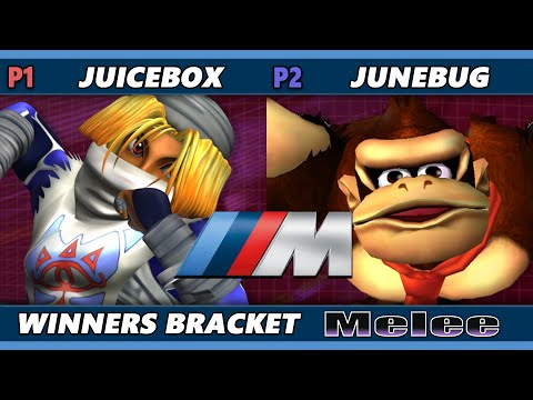 M Series 8  - Juicebox (Shiek) Vs. Junebug (Donkey Kong) Smash Melee - SSBM