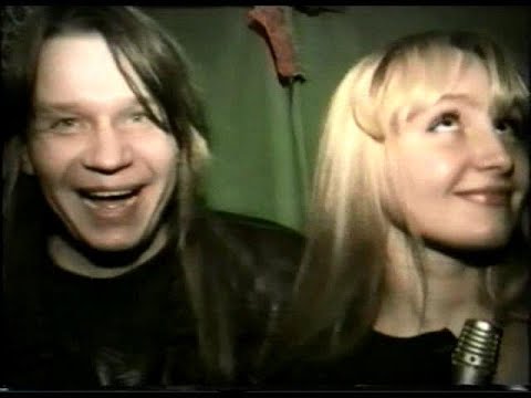 1995 Валерий Кипелов и Сергей Маврин, группа Ария, в телешоу Железный марш
