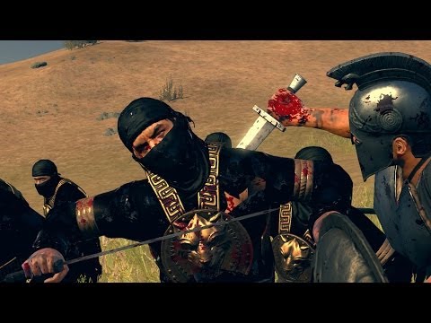 (Machinima) Rome 2 Total War Lets Compare Units in Battle. # 88 Ninjas vs Mrymidons