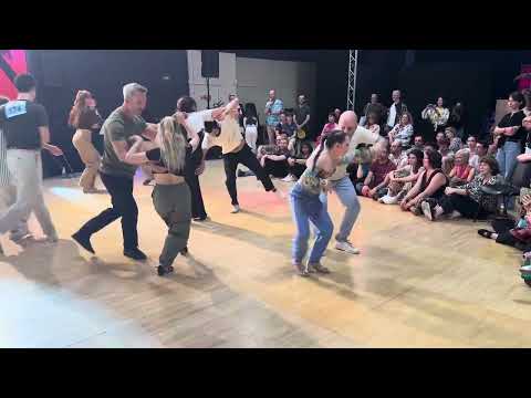 Leiya Crosbie and Lee Bartholomew All Skate Open Adv-All Star+ Strictly Med In Swing 2025