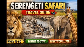 Serengeti in 6  Plan the Perfect Safari  2026