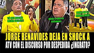 JB se despide de ATV y aparecen dur0s COMENTARIOS por irse a Panamericana "USTEDES NO ME PAGAN"
