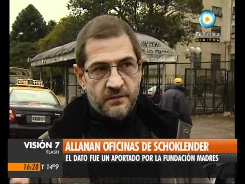 Visión Siete: Allanan oficinas de Schoklender