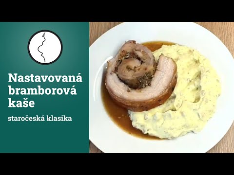 Nastavovaná bramborová kaše, staročeská klasika - recept
