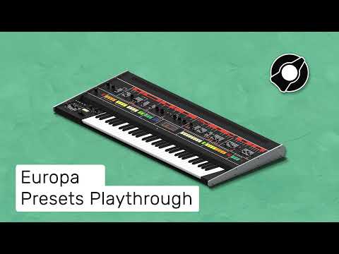 Arturia Jup-8 V4 | Europa Presets Playthrough | Analog Lab V Bank