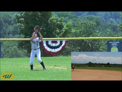 Alexa Zubler's Softball Skills Video - 2019 2B/OF - Newtown Rock