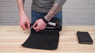 Сумка чоловіча SHVIGEL 00861 чорна