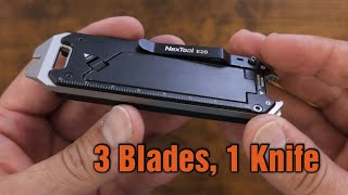 Awesome utility knife with some rare features. (Nextool E20)