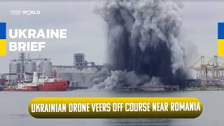 Jammed Ukrainian sea drone explodes near Romanian port | Ukraine Brief