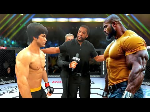 PS5 | Bruce Lee vs. Space Big Ranger (EA Sports UFC 4)