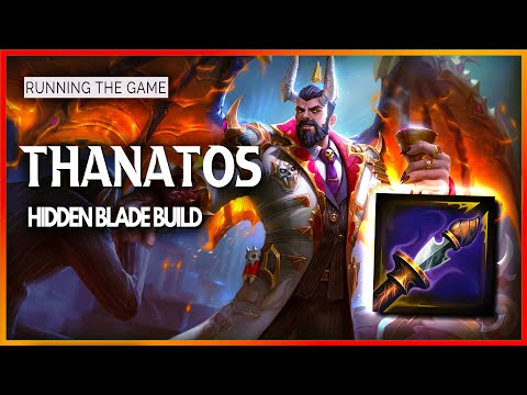 THIS THANA BUILD LETS YOU RUN THE GAME - Thanatos Solo SMITE Conquest Gameplay