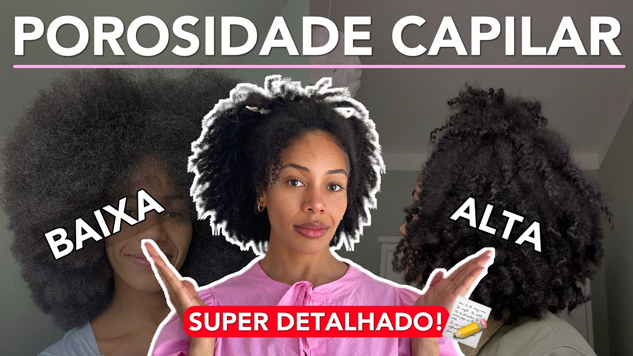 💥 Descubra a porosidade do seu cabelo - Parte 1