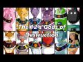 The 12 S Gods Of Destruction Dragon Ball Super