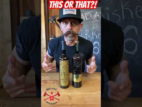 Smokewagon Uncut Unfiltered vs Smokewagon Uncut the Younger 🤩🤤💵 This or That?! #whiskey #bourbon