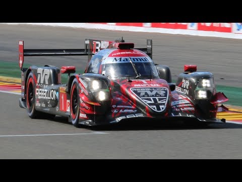 Oreca Rebellion R-13 LMP1 in Action! Great Sounds & Track Action!