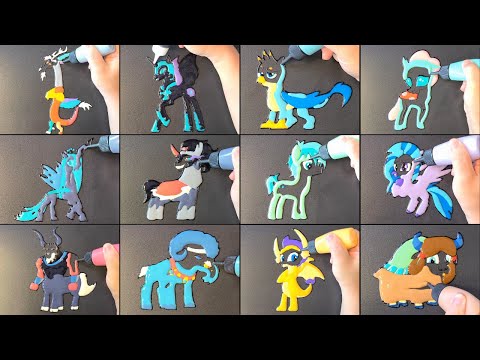 My little Pony Pancake Art - Villains & Young Six