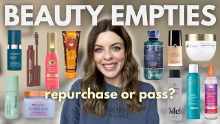 45+ BEAUTY EMPTIES!! | What products are ACTUALLY worth your money?