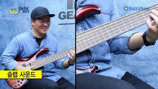 Video thumbnail for 아이바네즈 Ibanez 6현베이스 BTB1906 by BUZZBEE TV