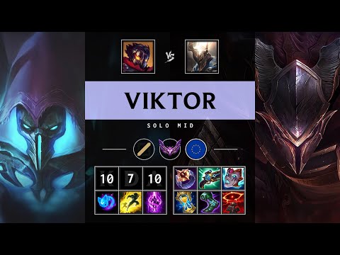 Viktor Mid vs Pantheon - EUW Master Patch 14.23
