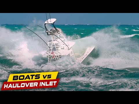 HAULOVER BOATS TOP 10 FOR 2022 PART 2 !! | Boats vs Haulover Inlet