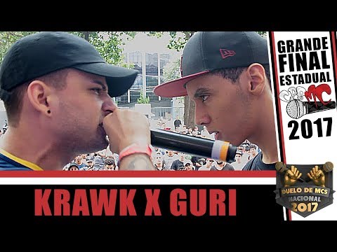 🎤KRAWK X GURI | SEMIFINAL |#CPBMC2017 | SELETIVA SP DUELO DE MCS NACIONAL| CPBMC🎤