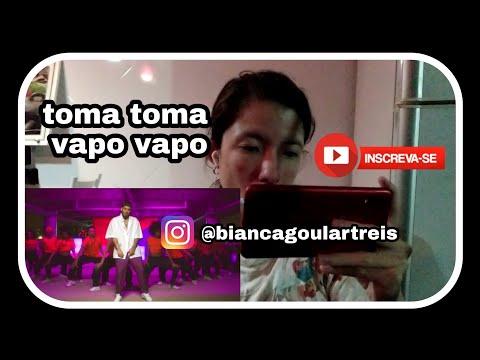 Reagindo  A Toma Toma Vapo Vapo - Zé Felipe e Mc Danny react ( clipe oficial )