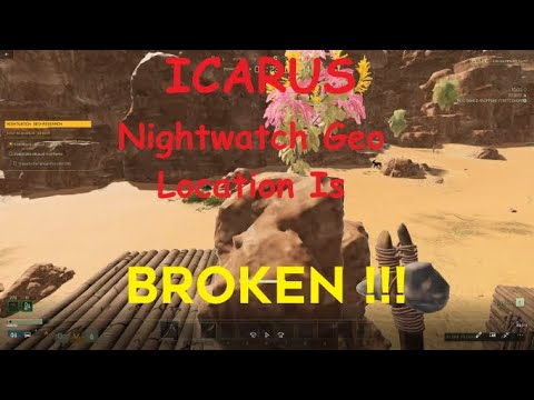 ICARUS Nightwatch Geo Location Is Broken