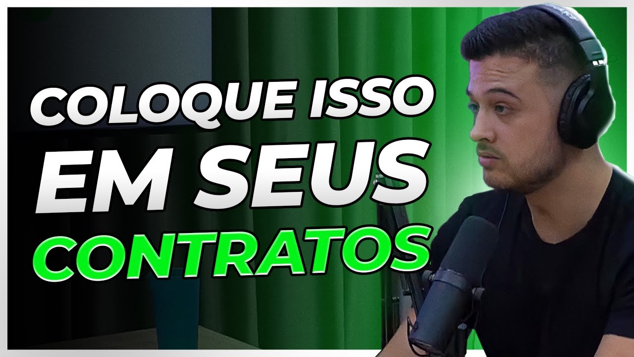 COLOQUE ISSO NO SEU CONTRATO DE CO-PRODUÇÃO | Cortes Família On | Édipo Tolentino