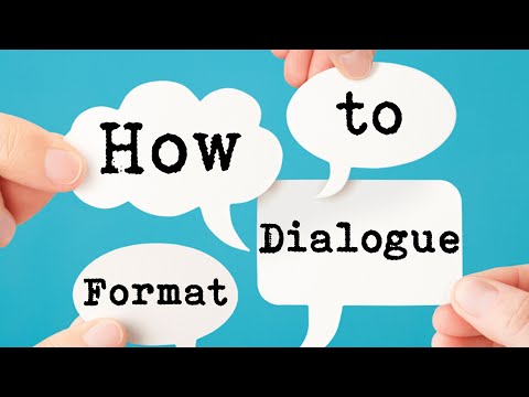 How to Format Dialogue