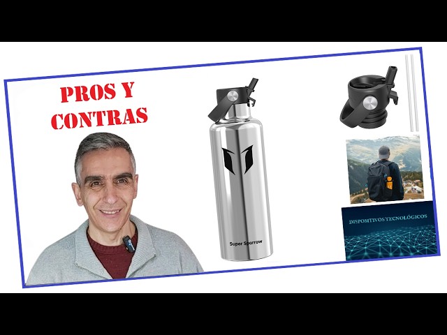 Vídeo relacionado con Sparrow Botella Agua Acero Inox - Botella Termica 950ml - 2 Tapas