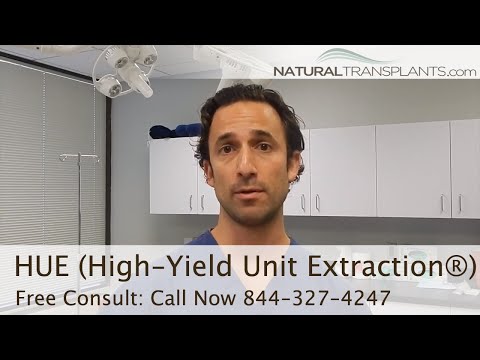 HUE (High-Yield Unit Extraction®) | Best Hair Transplant